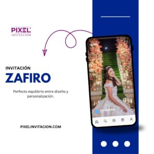 INVITACIÓN ZAFIRO